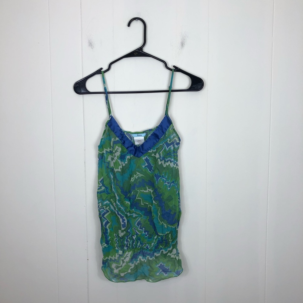 Marciano Guess Silk Cami Blouse Sz S